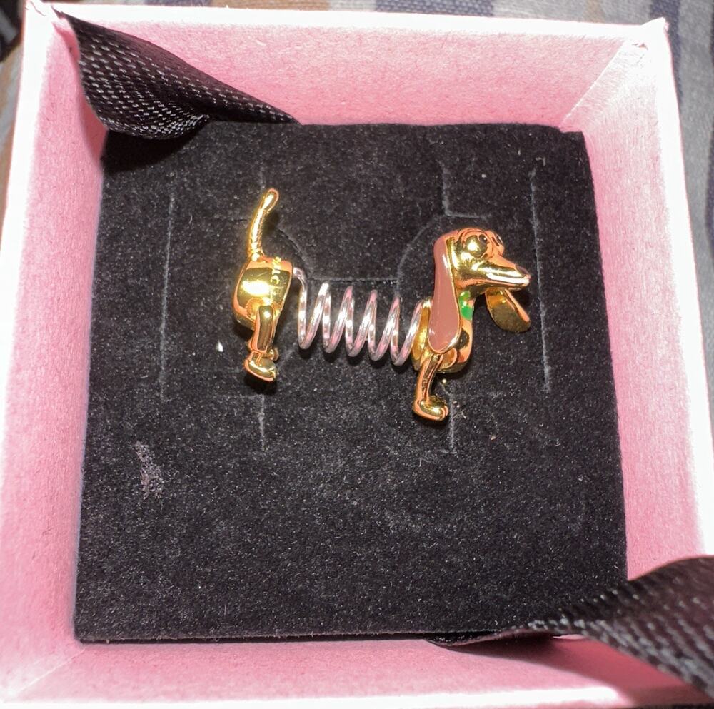Disney Parks Pandora Pixar Toy Story Slinky Dog Charm 2026 EUC in Box S925